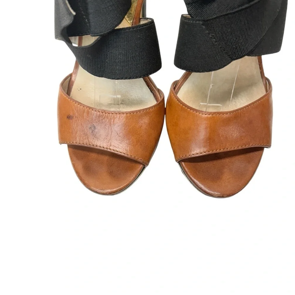 Michael Kors Women's Sexy Black and Brown Heels